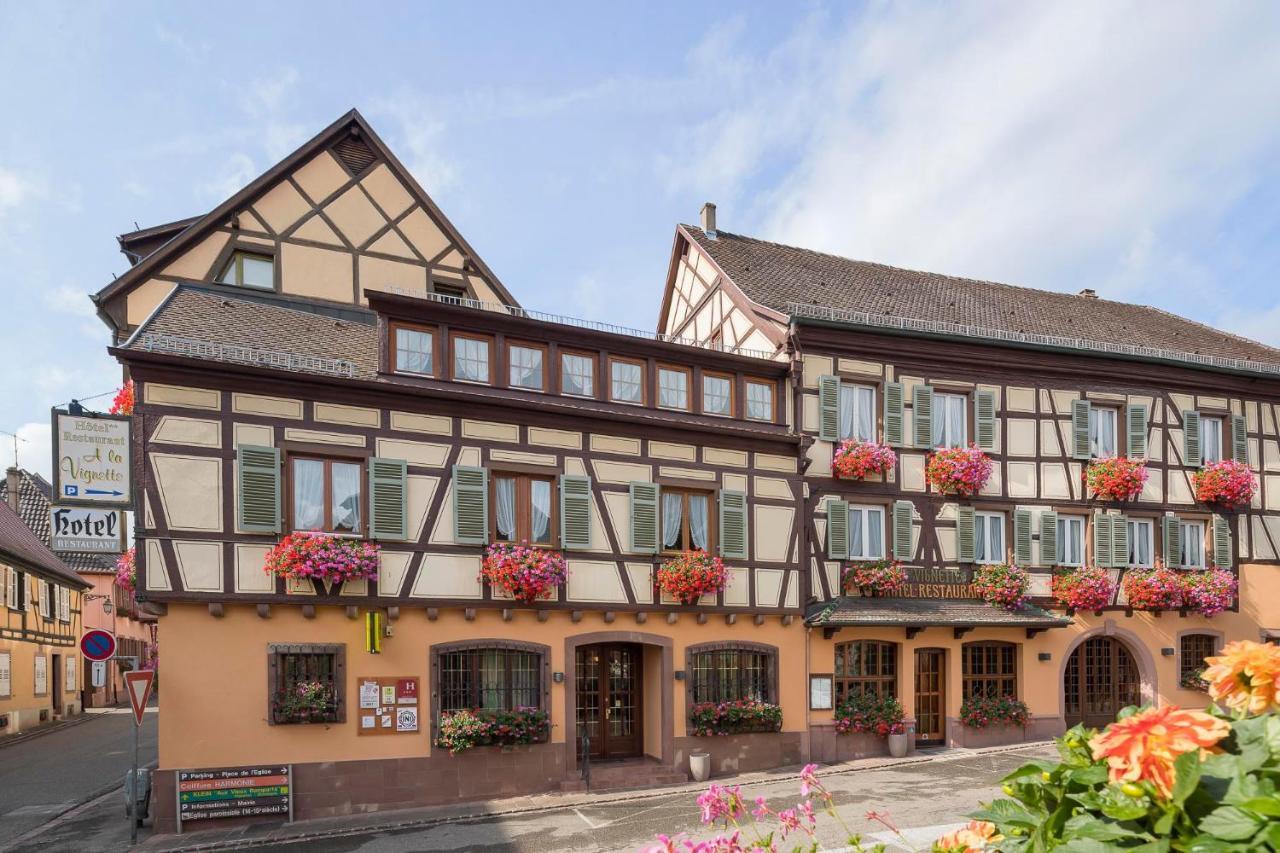 Hotel A La Vignette - Colmar-Nord Сент-Ипполит Экстерьер фото