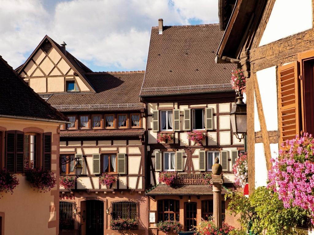 Hotel A La Vignette - Colmar-Nord Сент-Ипполит Экстерьер фото