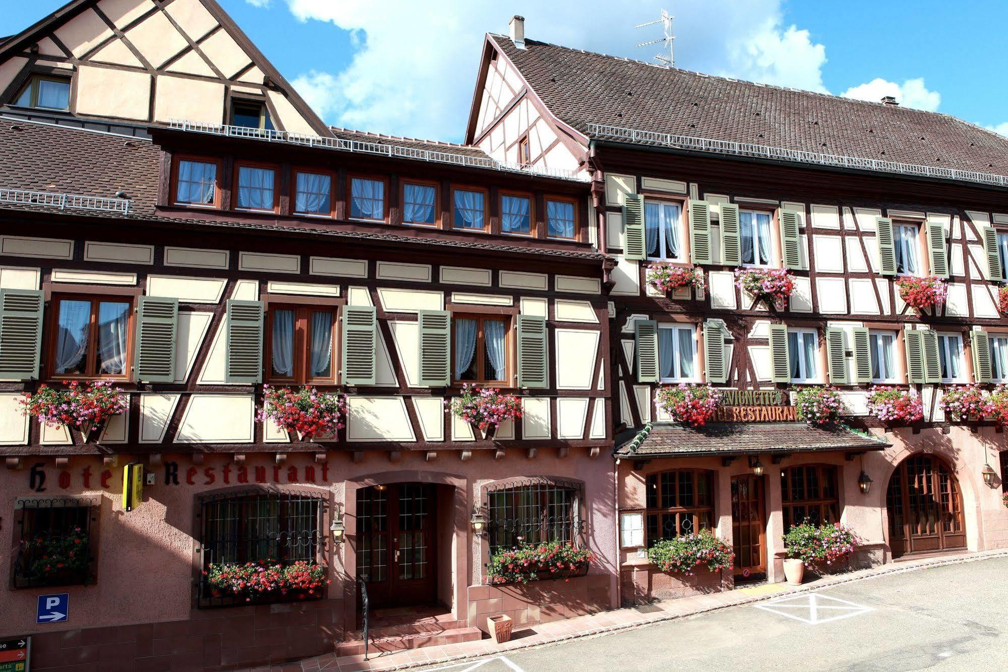 Hotel A La Vignette - Colmar-Nord Сент-Ипполит Экстерьер фото