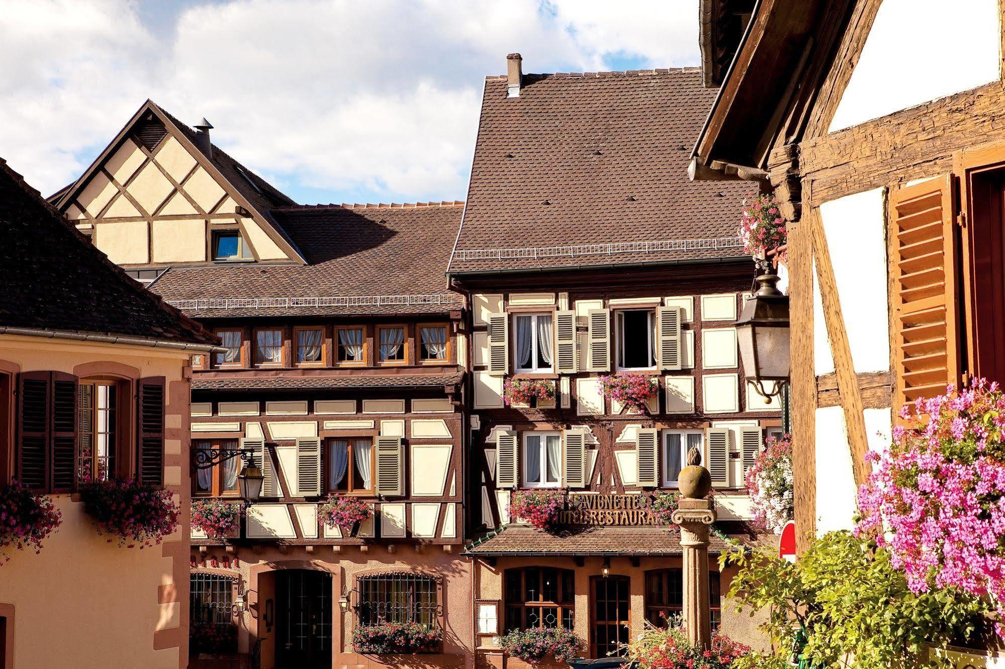 Hotel A La Vignette - Colmar-Nord Сент-Ипполит Экстерьер фото
