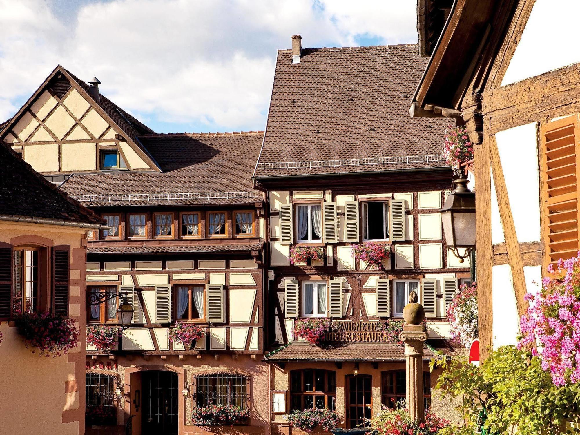 Hotel A La Vignette - Colmar-Nord Сент-Ипполит Экстерьер фото