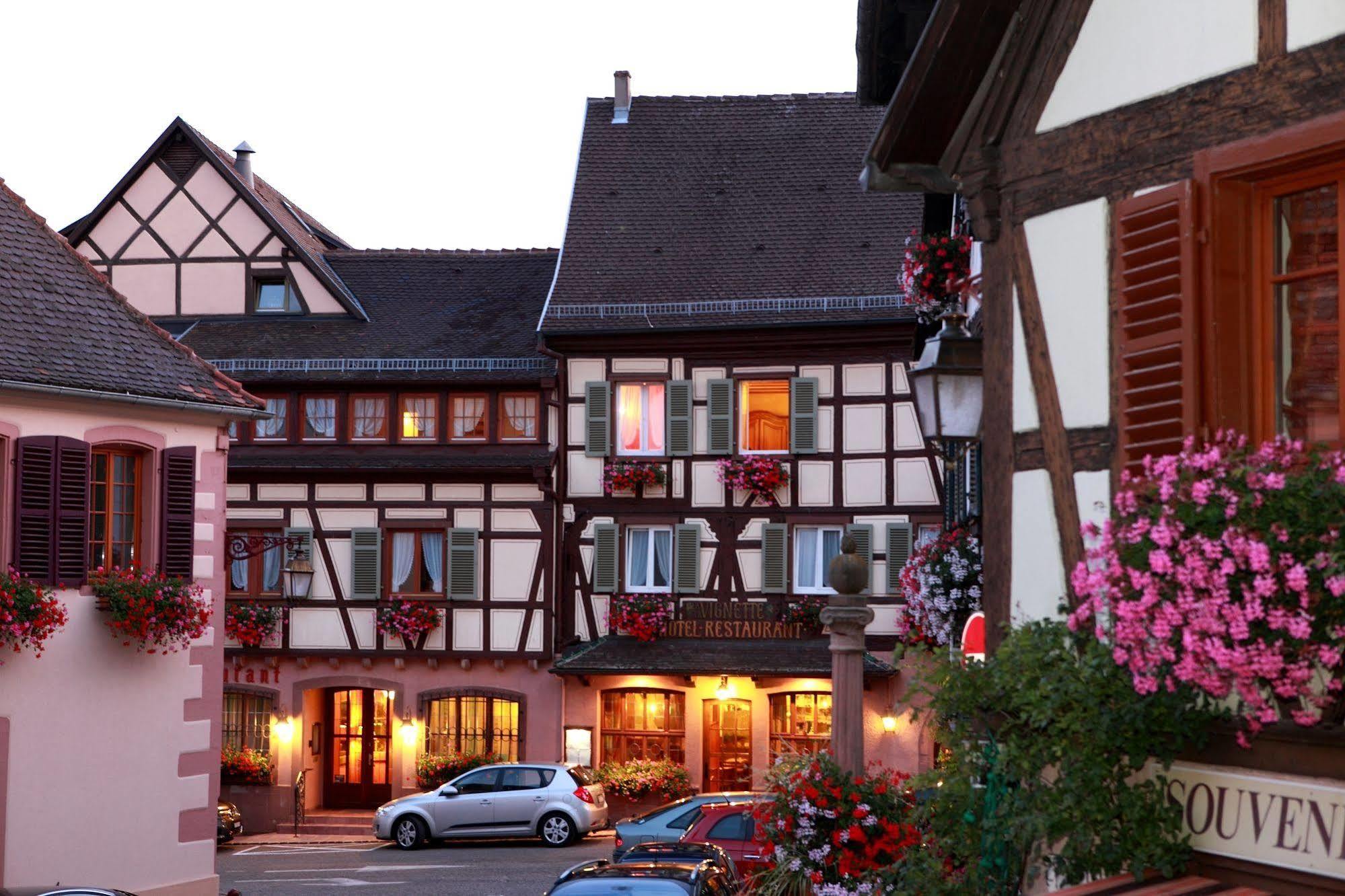 Hotel A La Vignette - Colmar-Nord Сент-Ипполит Экстерьер фото