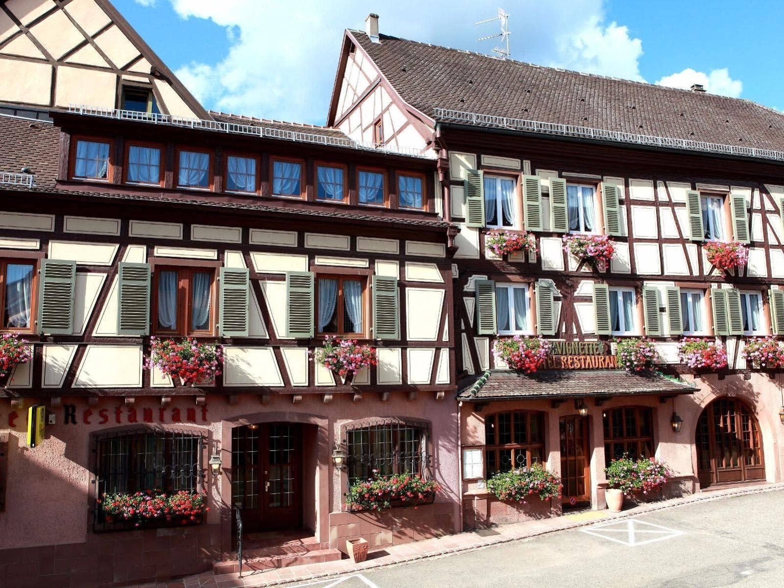 Hotel A La Vignette - Colmar-Nord Сент-Ипполит Экстерьер фото